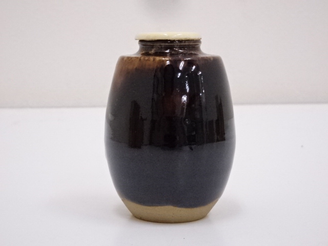 道具 ] - 道具 京焼 桶谷定一造 肩衝茶入 □z | ネットショップ圭